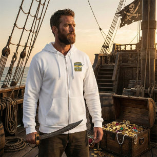 Pirate Treasure Chest with Jewels and Sword Hoodie