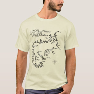 Pirate Treasure Map (2 Sided) T-Shirt