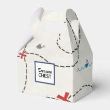 Pirate Treasure Map Ship Whale Personalized Party