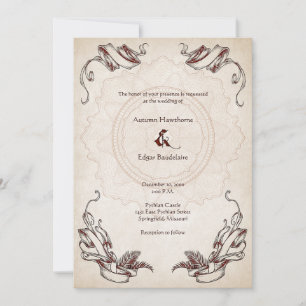 Pirate Treasure Wedding Invitation