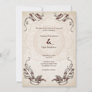 Pirate Treasure Wedding Invitation