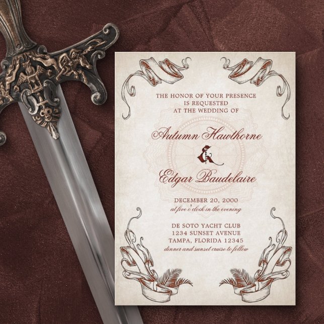 Pirate Treasure Wedding Invitation (Creator Uploaded)