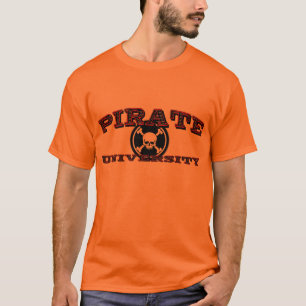 Pirate University Orange T T-Shirt