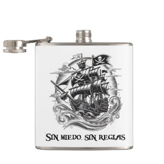 Pirate & Vessel Flask