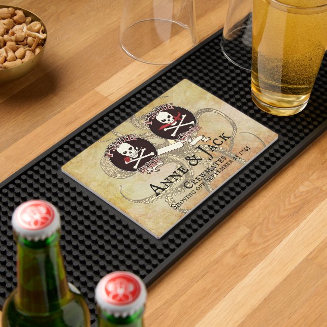 Pirate Wedding  Bar Mat (Insitu (Bar 2))
