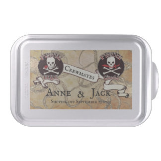 Pirate Wedding  Cake Pan