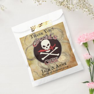 Pirate Wedding Groom's Crew 