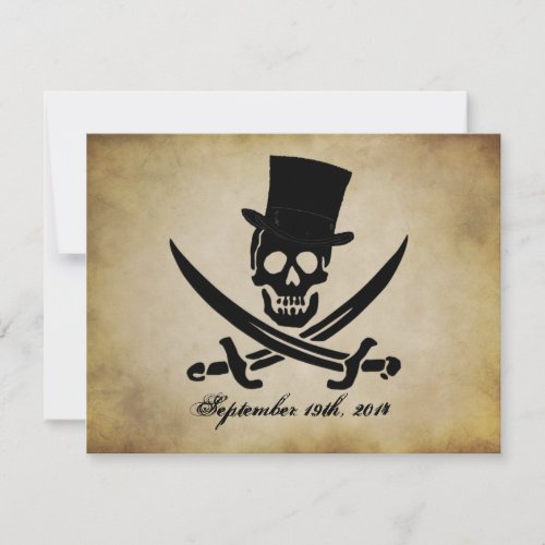 Pirate Wedding Invitation