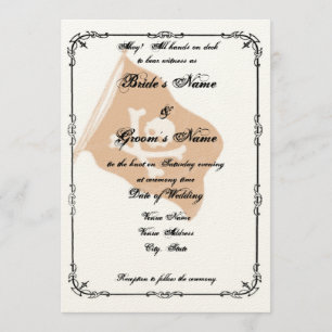 Pirate Wedding Invitation