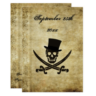 Pirate Wedding Invitations 10