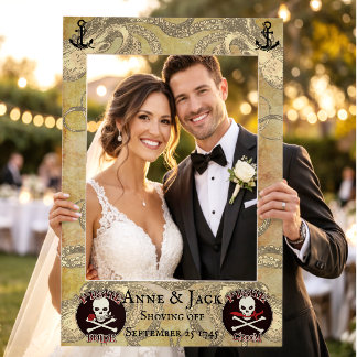 Pirate Wedding  Selfie Frame