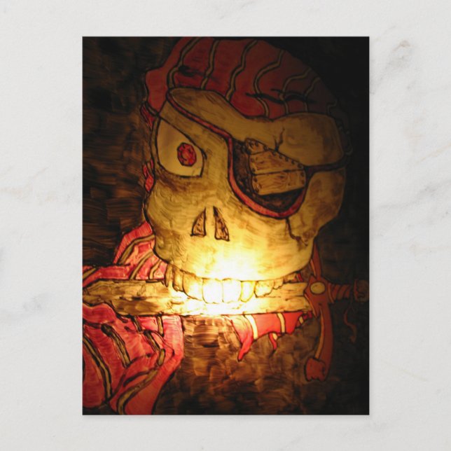 Pirate Window Postcard (Front)