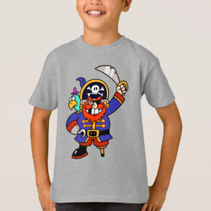 Pirate With Peg Leg And Sword T-Shirt