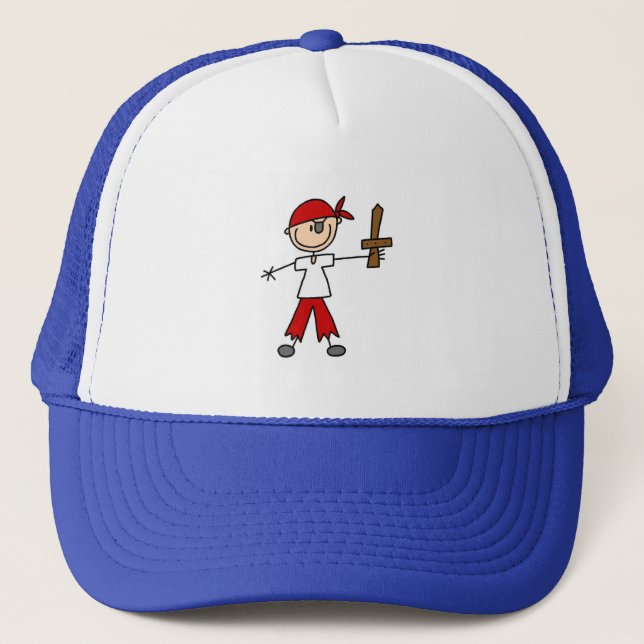 Pirate With Sword Hat (Front)