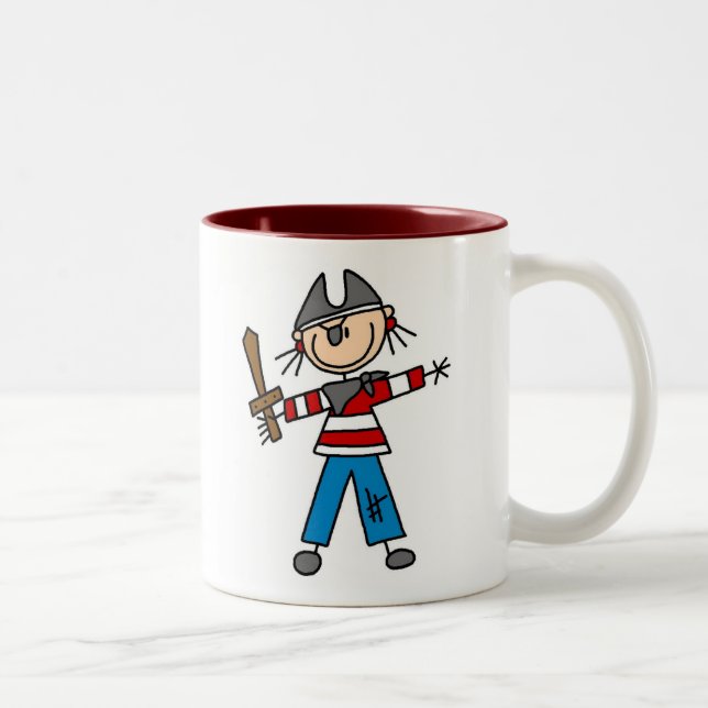 Pirate With Sword Mug (Right)