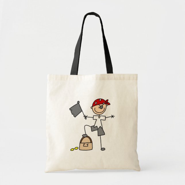 Pirate With Treasure Bag (Front)