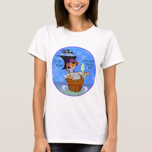 Pirate Womens T_shirts