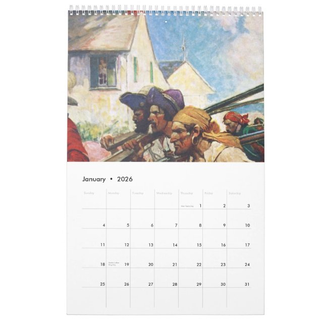 Pirates 2015 calendar (Jan 2026)