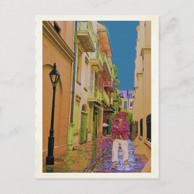 Pirates Alley Ghost Postcard (Front)