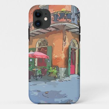 Pirates Alley New Orleans Iphone 11 Case by figstreetstudio at Zazzle