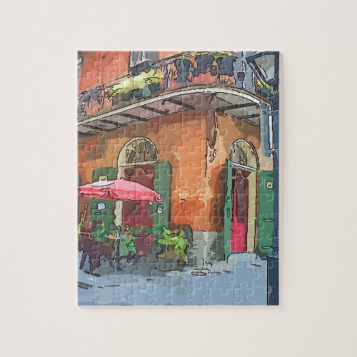 Pirates Alley New Orleans Jigsaw Puzzle