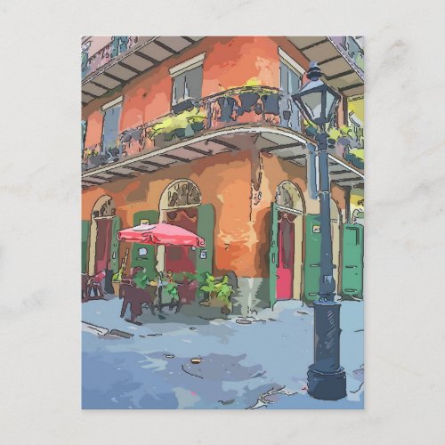 Pirates Alley New Orleans Postcard