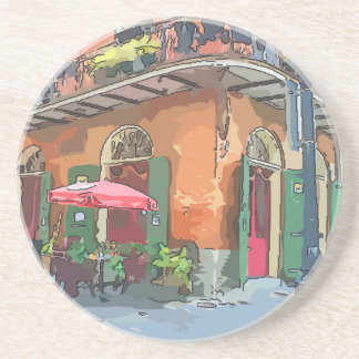 Pirates Alley New Orleans Sandstone Coaster