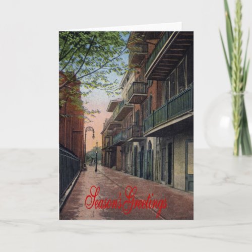 Pirates Alley SG2 Red Holiday Card