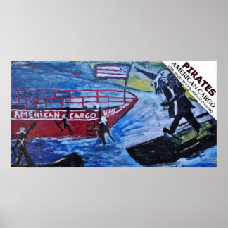 PIRATES AMERICAN CARGO POSTER