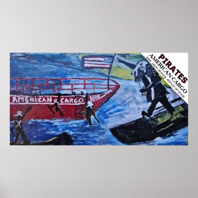 PIRATES AMERICAN CARGO POSTER (Front)