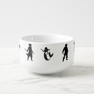 Pirates and Mermaids Soup Mug