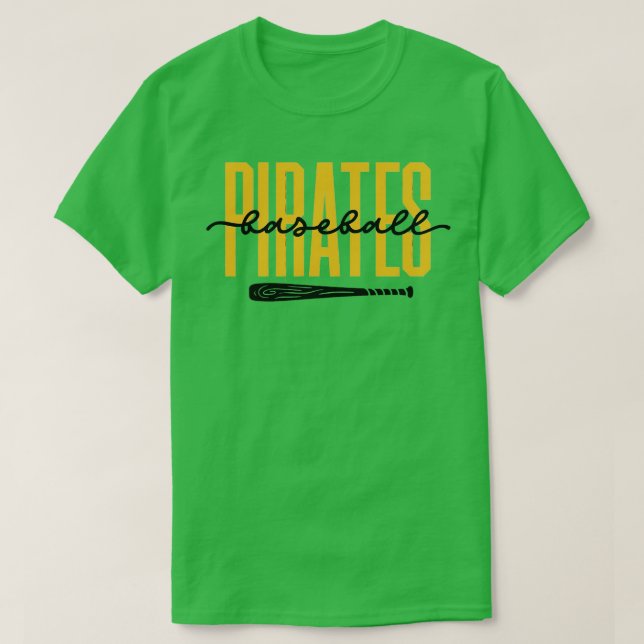 Pirates Baseball Pirates  16 T-Shirt (Design Front)