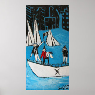 PIRATES BLUES POSTER