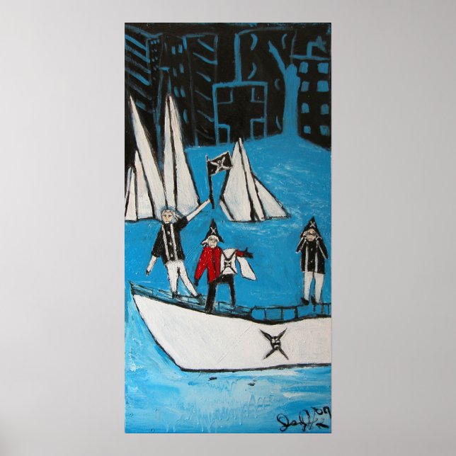 PIRATES BLUES POSTER (Front)
