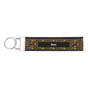 Pirate's Booty Bonanza Grosgrain Keychain