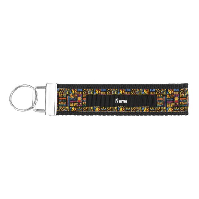 Pirate's Booty Bonanza Grosgrain Keychain (Keys on Left)