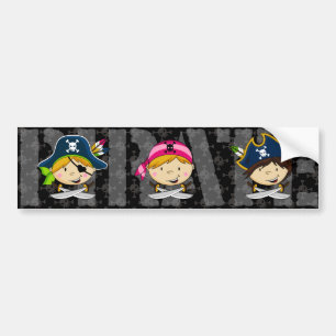 Pirates Bumper Sticker