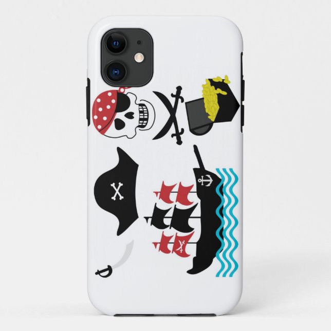 Pirates Case-Mate iPhone Case (Back)