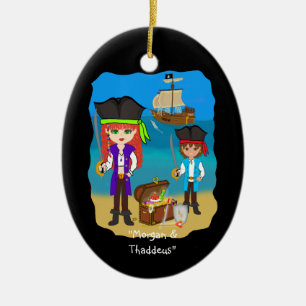 Pirates Christmas Ornament