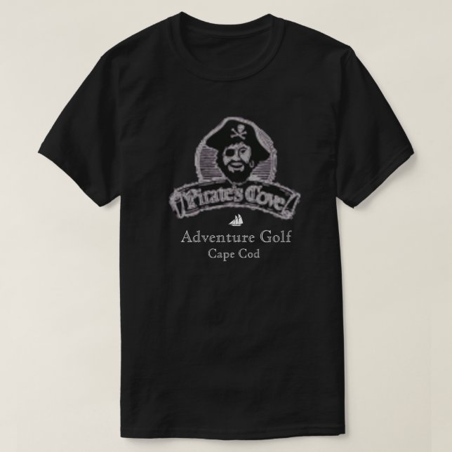pirates cove golf flag, Adventure Golf, a, Cape T-Shirt