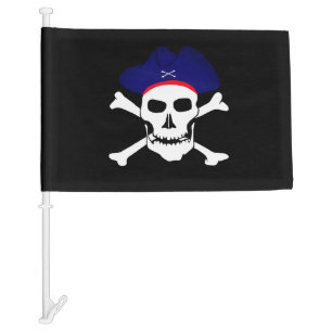 Pirates Flag & Captain Jack Skull /treasure