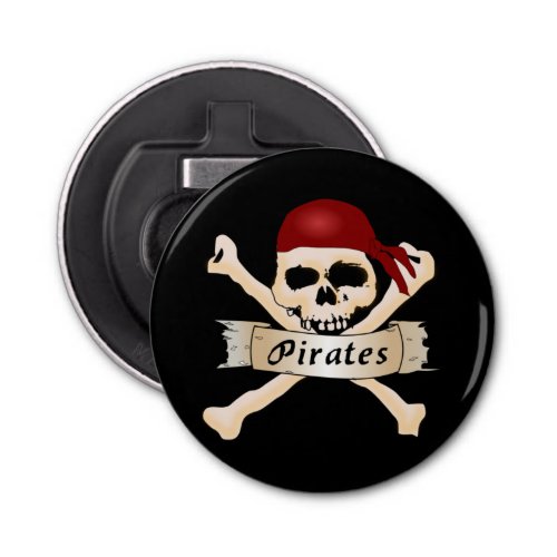 Pirates Halloween Bottle Opener