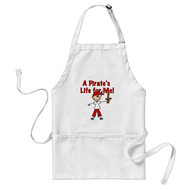 Pirate's Life for Me Adult Apron (Front)