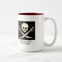 Pirate's Morning Coffee Mug
