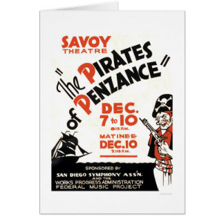 Pirates Of Penzance 1938 WPA Cards