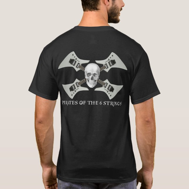 Pirates of the 6 Strings Jackson Kelly Shirt (Back)