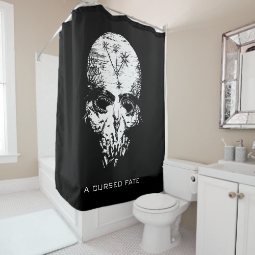 Pirates of the Caribbean 5  A Cursed Fate Shower Curtain