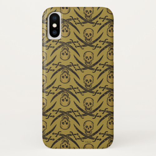 Pirates of the Caribbean 5  Beware _ Pattern iPhone X Case