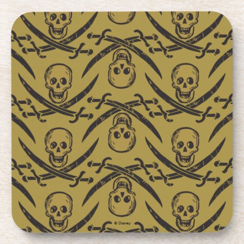 Pirates of the Caribbean 5  Beware _ Pattern Drink Coaster