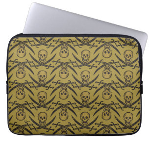 Pirates of the Caribbean 5 Beware - Pattern Laptop Sleeve